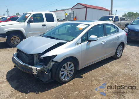 2012 Honda Civic Ex из США, поврежденный, VIN 2HGFB2F81CH312777